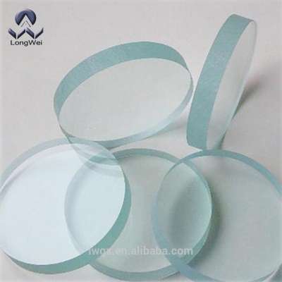 Diameter 300mm borosilicate glass sheet for the stage instrument with thickness 10mm