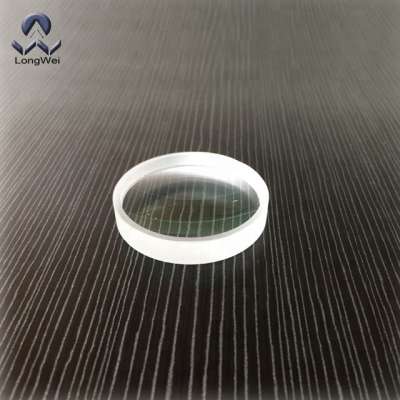 Diameter 42mm circle plano concave spherical lens for optical instrument,LED light,flashlight